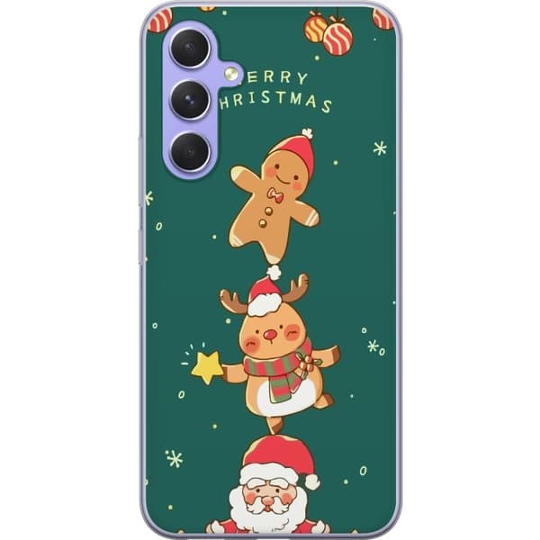 Yhteensopiva Puhelinkuori Samsung Galaxy A54 Hyvää Joulua