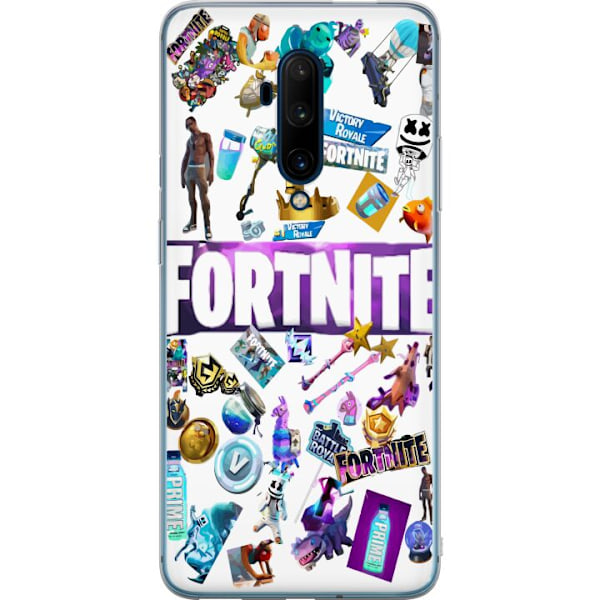 OnePlus 7T Pro Gennemsigtig cover Fortnite