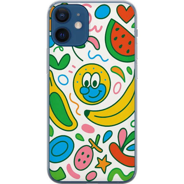 Apple iPhone 12  Genomskinligt Skal Butterfly Veil