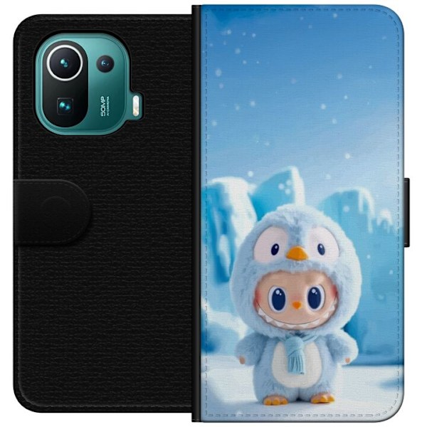 Xiaomi Mi 11 Pro Tegnebogsetui sort ridder fortnite