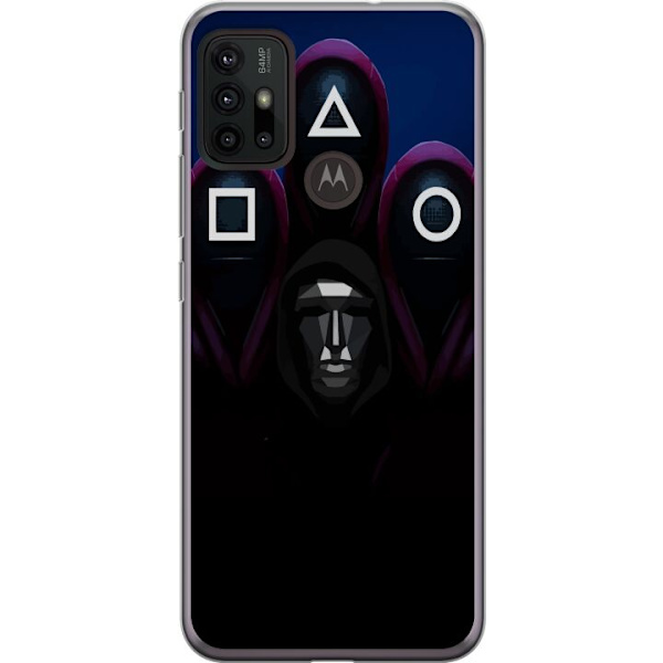 Motorola Moto G30 Läpinäkyvä kuori Squid Game Kausi 3 Uudet Ikoni Suosittu Sarja TV Motiivi Aasialainen Draama Trendikäs Graafinen Suunnittelu