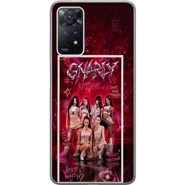 Kompatibelt Mobildeksel til Xiaomi Redmi Note 11 Pro KATSEYE rosa