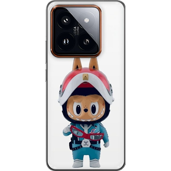 Xiaomi 14 Pro Läpinäkyvä kuori How2work Labubu hirviöt x U