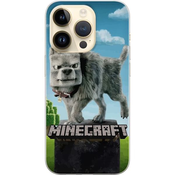 Apple iPhone 14 Pro Gennemsigtig cover A Minecraft Movie