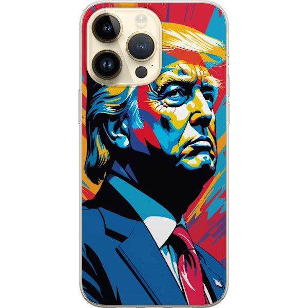 Apple iPhone 14 Pro Max Gjennomsiktig deksel Trump