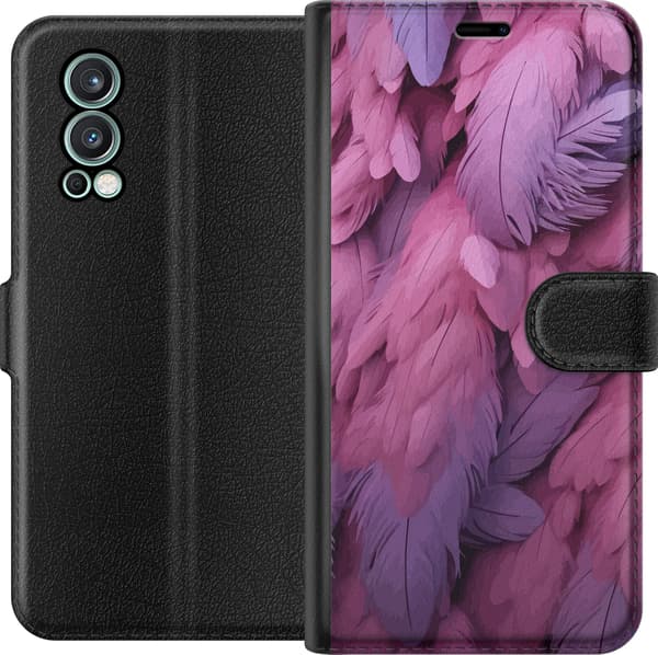 Kompatibel Tegnebogsetui til OnePlus Nord 2 5G Fjer