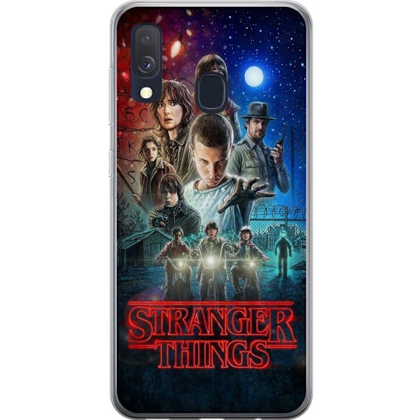 Samsung Galaxy A40 Skal / Mobilskal - Stranger Things
