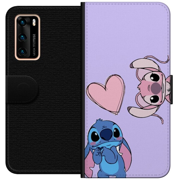 Huawei P40 Tegnebogsetui Stitch Mode