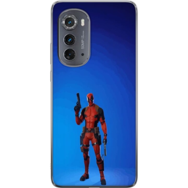 Motorola Edge (2022) Gennemsigtig cover Fortnite - Spider-Man