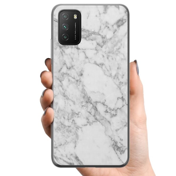 Xiaomi Poco M3  TPU Mobilskal Marmor