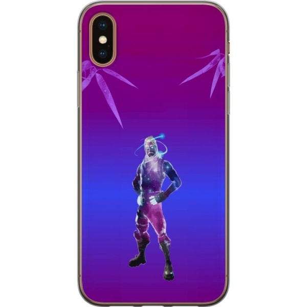 Apple iPhone XS Max Gennemsigtig cover Fortnite