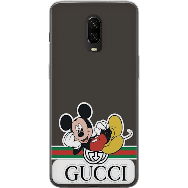 OnePlus 6T Genomskinligt Skal Gucci Musse Pig