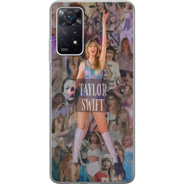 Xiaomi Redmi Note 11 Pro 5G Läpinäkyvä kuori Taylor Swift