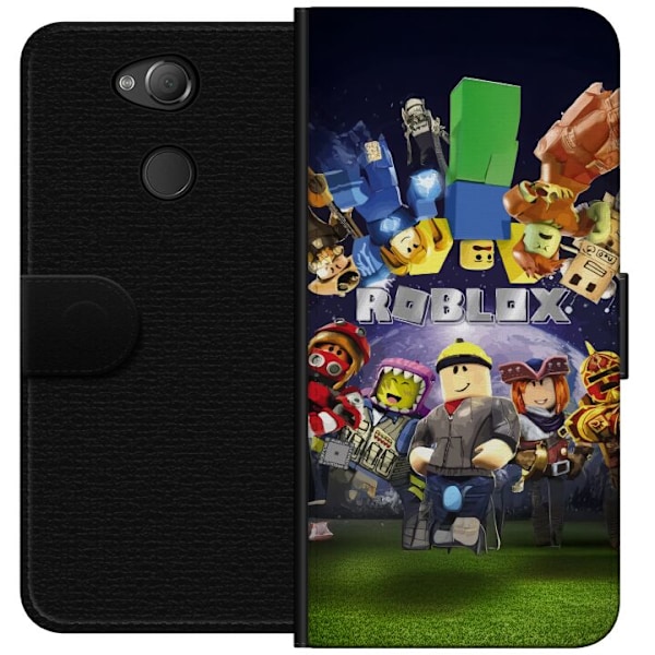 Sony Xperia XA2 Tegnebogsetui Roblox Verden - Gaming Eventyr f