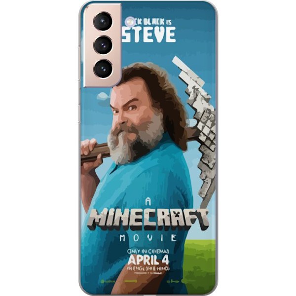 Samsung Galaxy S21 Genomskinligt Skal A Minecraft Movie