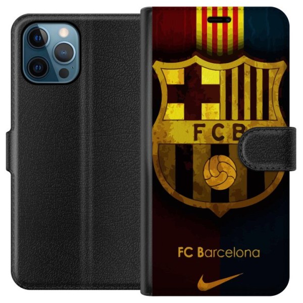 Apple iPhone 12 Pro Lompakkokotelo FC Barcelona