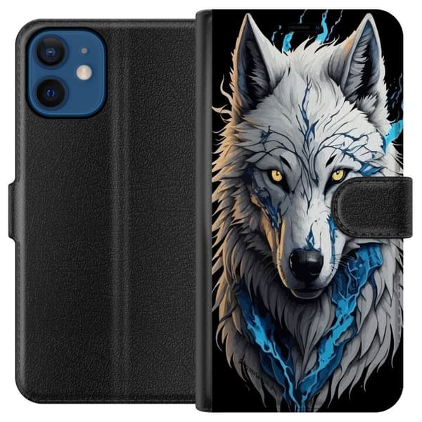 Kompatibelt Plånboksfodral till Apple iPhone 12 mini Varg