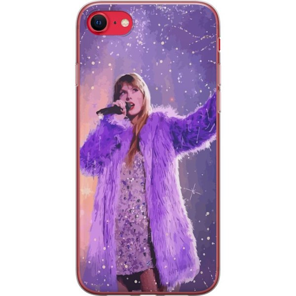 Apple iPhone SE (2022) Läpinäkyvä kuori Taylor Swift