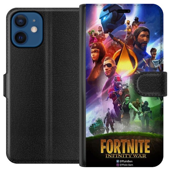 Apple iPhone 12  Tegnebogsetui Fortnite