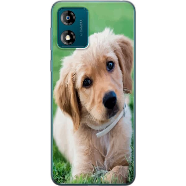 Kompatibelt Mobilskal till Motorola Moto E13 Hund
