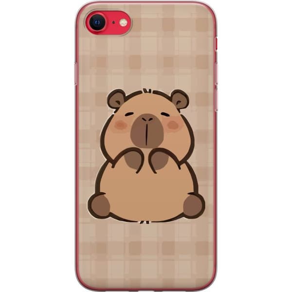 Kompatibelt Mobildeksel til Apple iPhone SE (2022) Mobilskal kawaii capybara flera figurer japansk stil