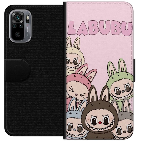 Xiaomi Redmi Note 10S Lompakkokotelo Labubu Classics