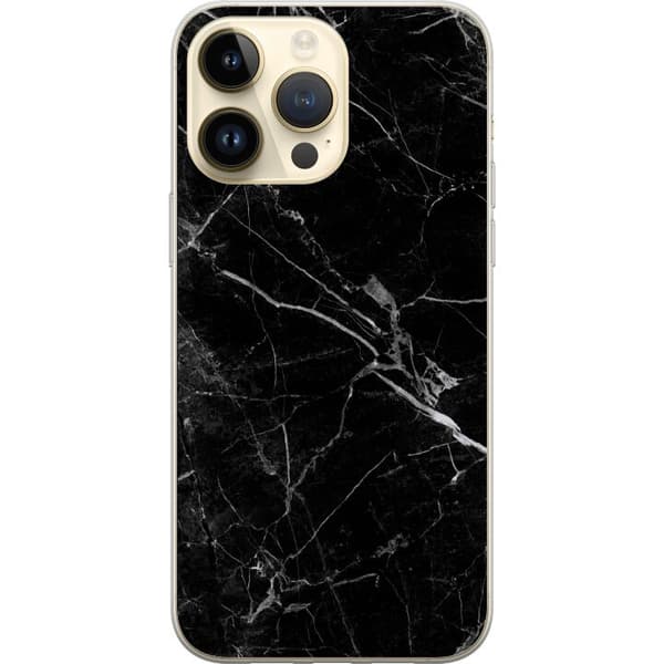 Kompatibelt Mobilskal till Apple iPhone 15 Pro Max Svart marmor