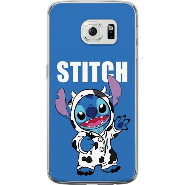 Samsung Galaxy S6 edge Genomskinligt Skal Stitch