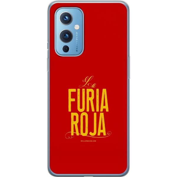 Kompatibelt Mobildeksel til OnePlus 9 La Furia Roja rød