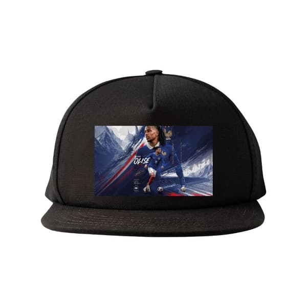 Snapback-lippalakki musta one size