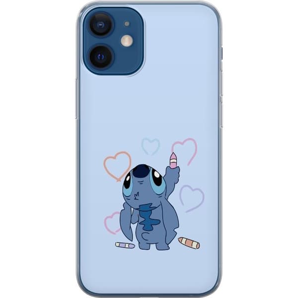 Kompatibel Mobilcover til Apple iPhone 12 Stitch Hjerter
