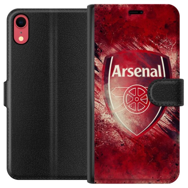 Apple iPhone XR Plånboksfodral Arsenal Football