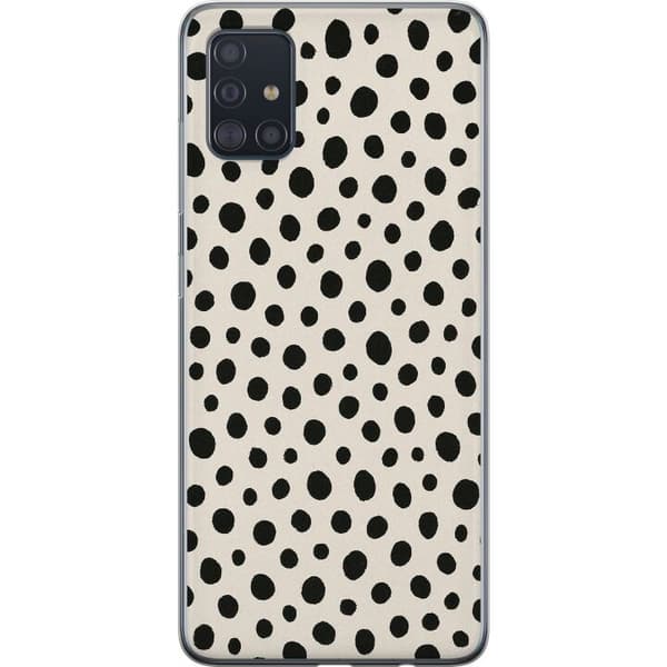 Yhteensopiva Puhelinkuori Samsung Galaxy A51 Dot Dance