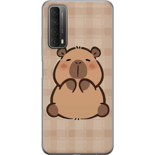 Huawei P smart 2021 Genomskinligt Skal Mobilskal kawaii capybara flera figurer japansk stil