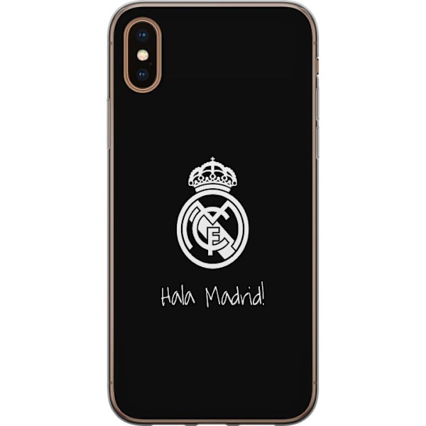 Apple iPhone XS Max Gjennomsiktig deksel Real Madrid