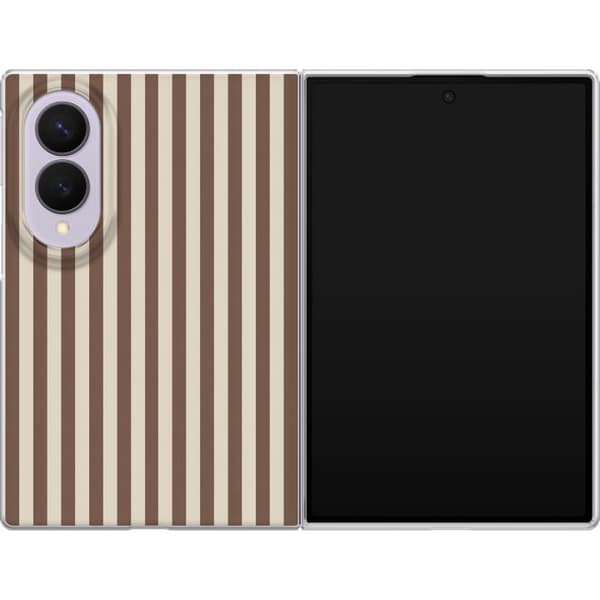 Kompatibelt Mobildeksel til Samsung Galaxy Z Fold8 Brune latterender brun