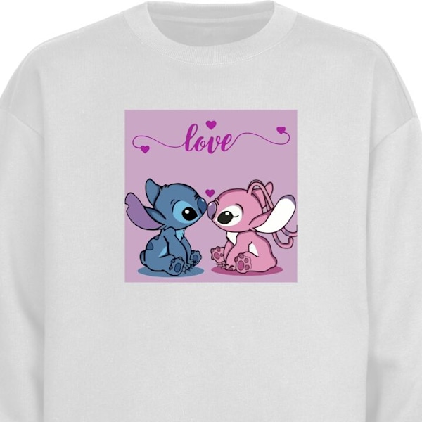 Collegepaita aikuisille | Klassinen Collegepaita Lilo & Stitch