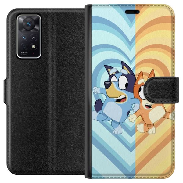 Kompatibelt Plånboksfodral till Xiaomi Redmi Note 11 Pro 5G Bluey
