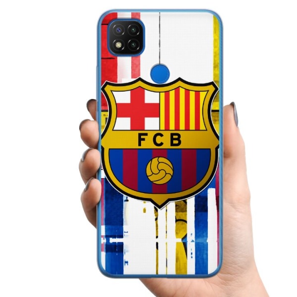 Xiaomi Redmi 9C TPU Matkapuhelimen kuori FC Barcelona