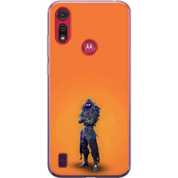 Motorola Moto E6s (2020) Gennemsigtig cover Fortnite - Raven