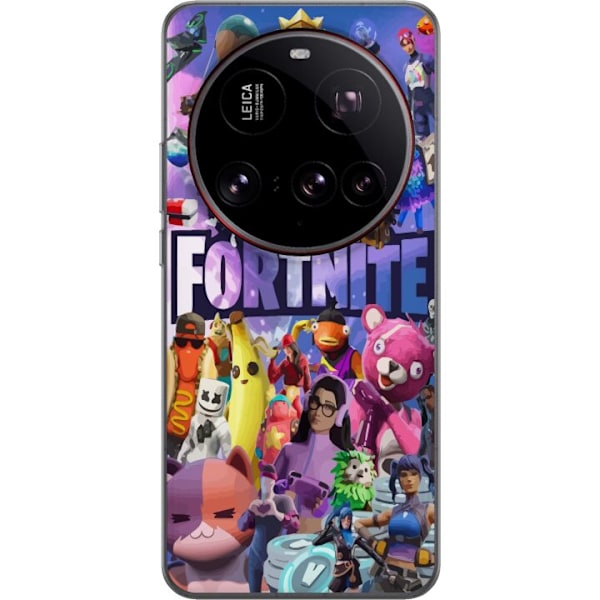 Xiaomi 15 Ultra Gennemsigtig cover Fortnite Skins Emotes Battl