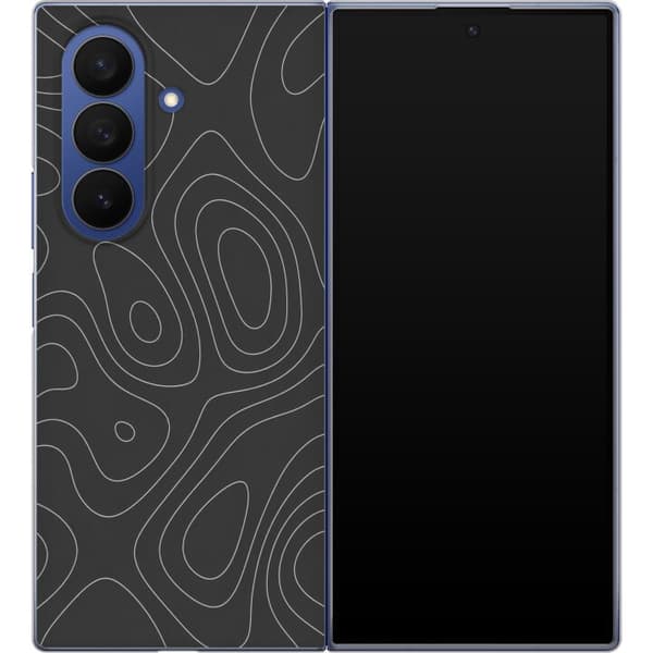 Kompatibelt Mobildeksel til Samsung Galaxy Z Fold8 Ultra Grå kartlinjer grå