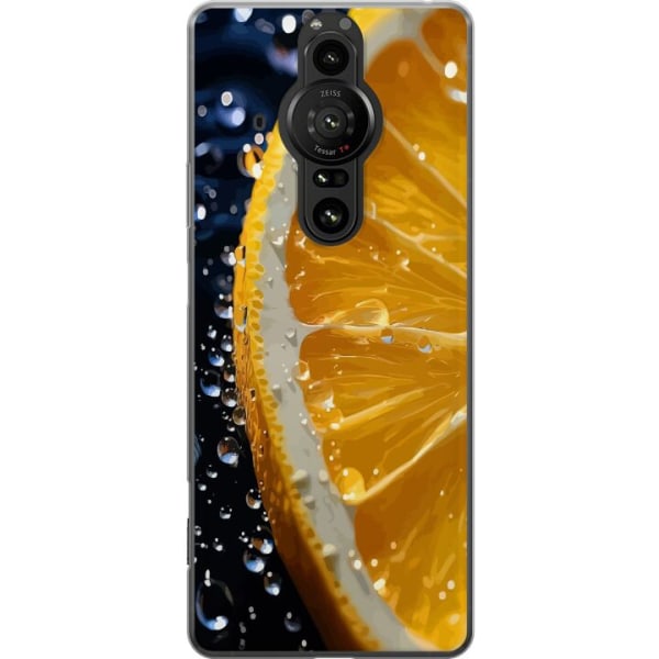 Sony Xperia Pro-I Gjennomsiktig deksel Appelsin