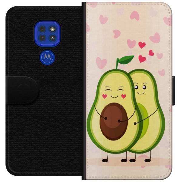 Motorola Moto G9 Play Tegnebogsetui Avokado Kærlighed
