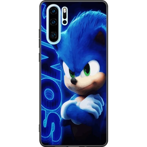 Huawei P30 Pro Sort cover Sonic the Hedgehog