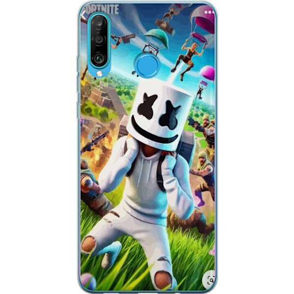 Huawei P30 lite Gjennomsiktig deksel Fortnite