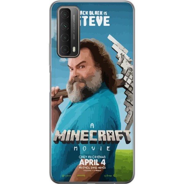 Huawei P smart 2021 Läpinäkyvä kuori Minecraft-elokuva