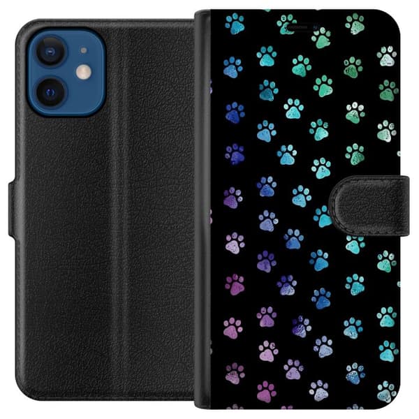 Kompatibelt Plånboksfodral till Apple iPhone 12 Tassar