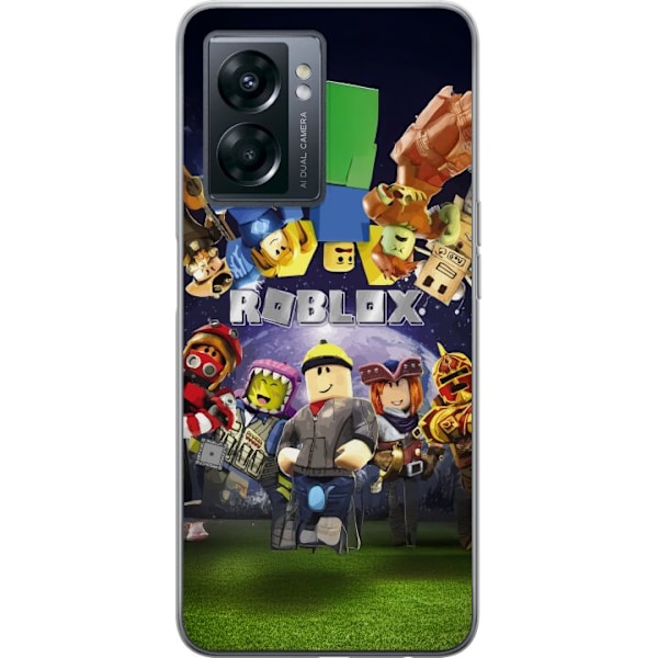 OnePlus Nord N300 Genomskinligt Skal Roblox Värld – Gamingäventyr för Barn & Ungdomar