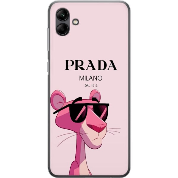 Samsung Galaxy A05 Gjennomsiktig deksel Prada Rosa Panteren